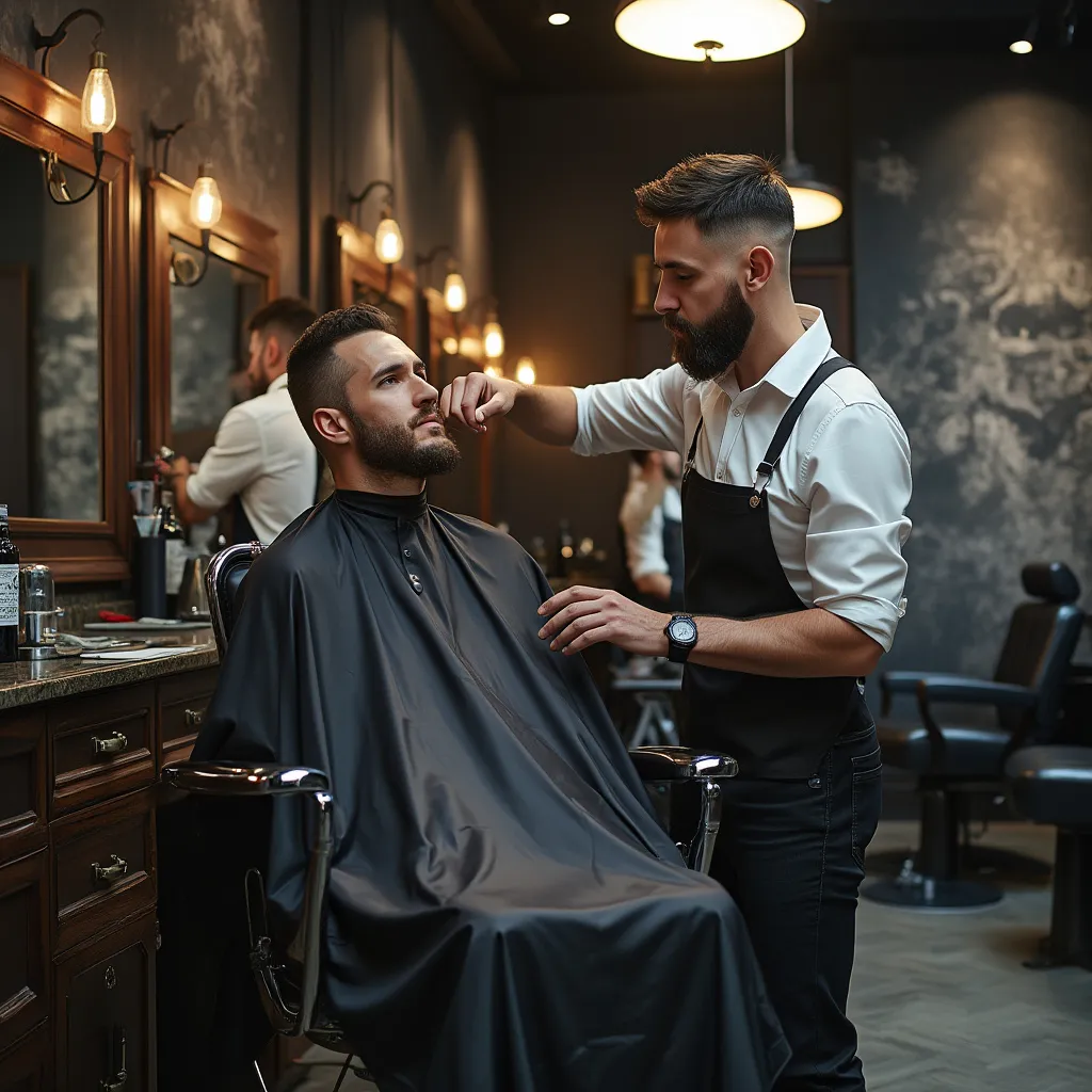 Corte de cabello moderno